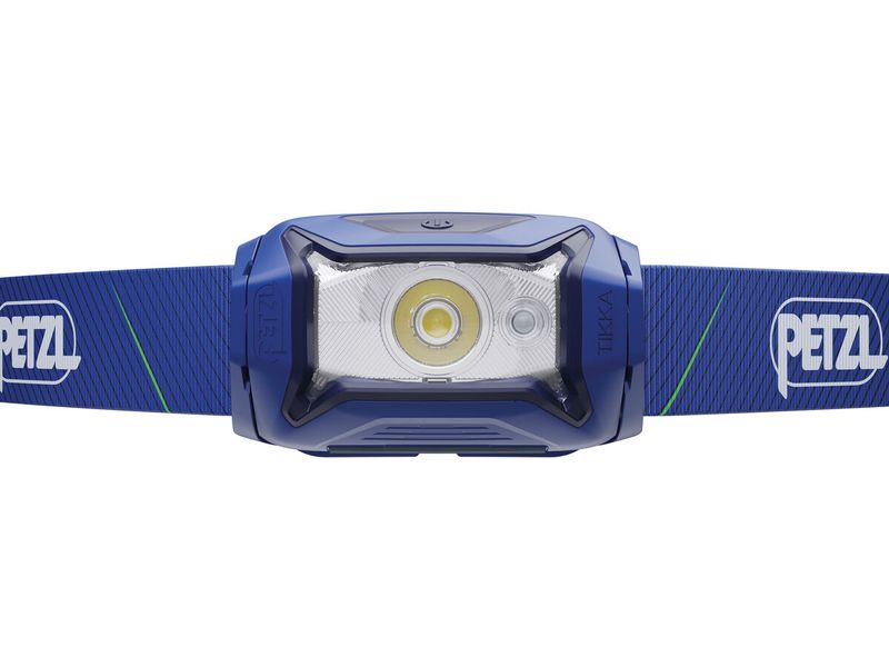 Petzl Stirnlampe Tikka Core Blau, 450 lm Einfach zu bedienende kompakte Stirnlampe