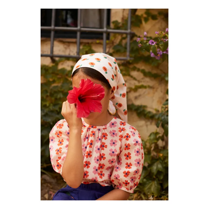 Hello Simone Blouse Canelle Vahinée | Rose pêche