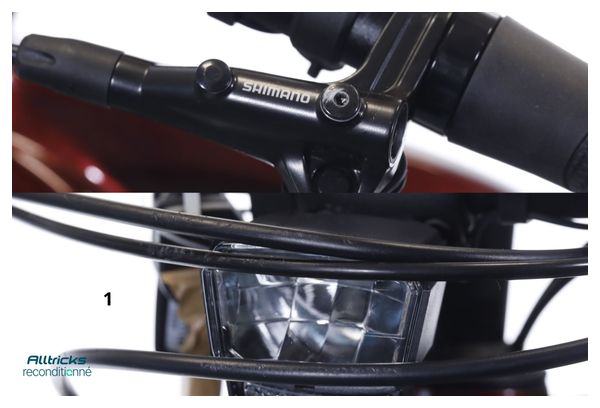 VTT Électrique Tout-Suspendu O2 Feel Vern FS 7 Adventure Shimano Cues 9V 720 Wh 27.5'' Rouge Lave - Produit Reconditionné
