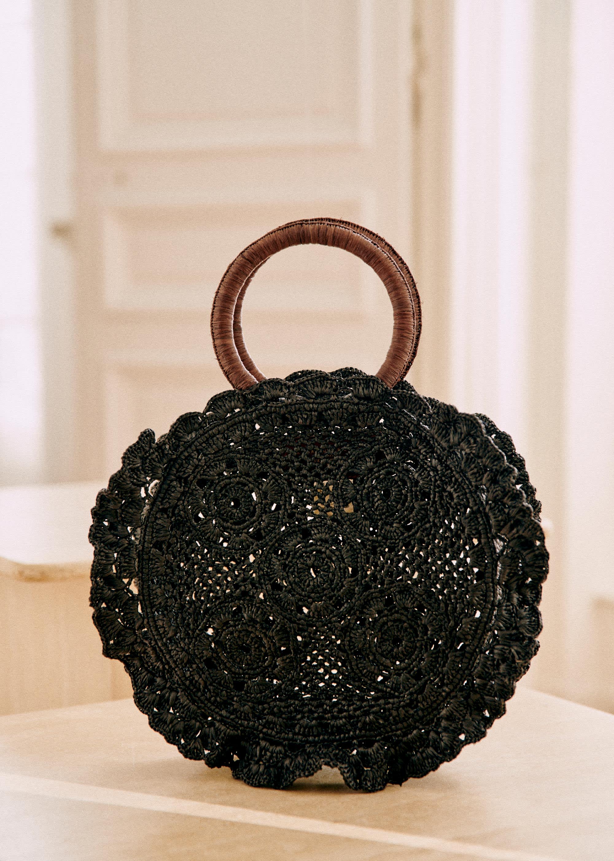 Panier Zina - Raphia noir - SACS/NEW SACS Nos Paniers 5906410