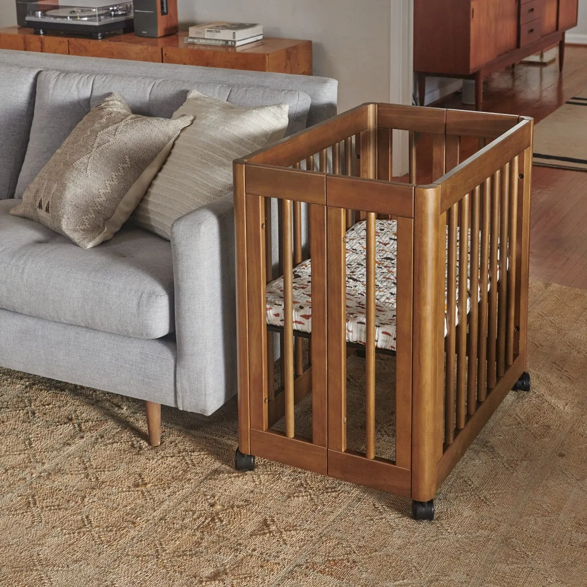 Babyletto Couchette Convertible 8 en 1 Yuzu - Noyer