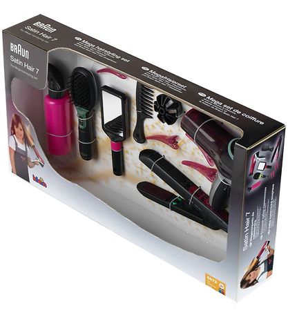 Braun H?rstylingss?t - Sort/Pink KL5873
