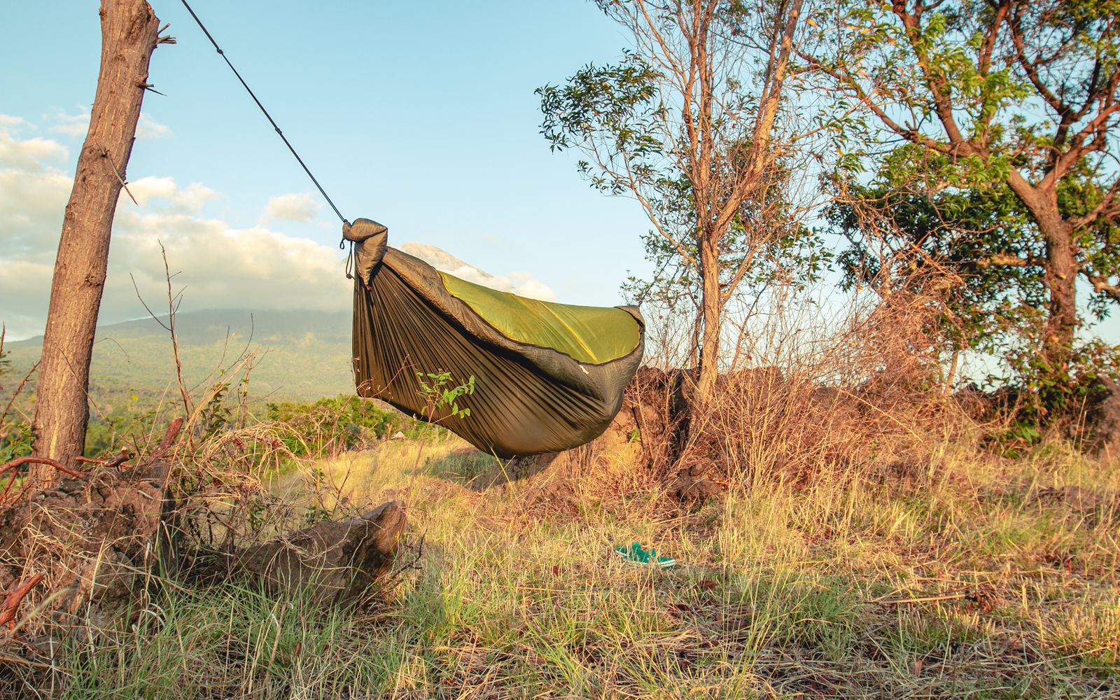 Ticket to the Moon Original Pro Hammock Hängematte 325 x 200 cm Burgundy