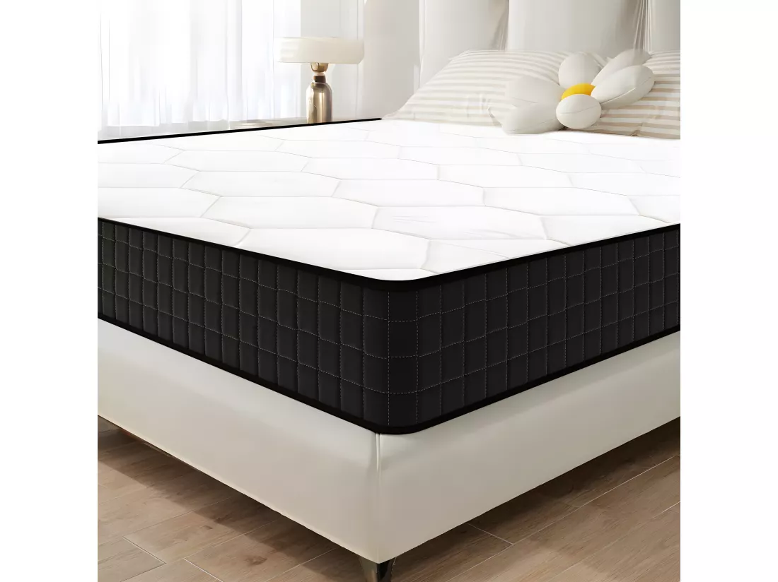 Matelas 180x200 cm Mousse - épaisseur 15 cm - Matelas mémoire de forme de 2 place