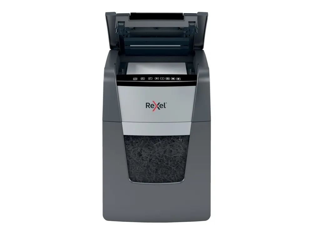 Makulator Rexel Optimum AutoFeed  100X krydsmakulering 4x28 mm (P-4)