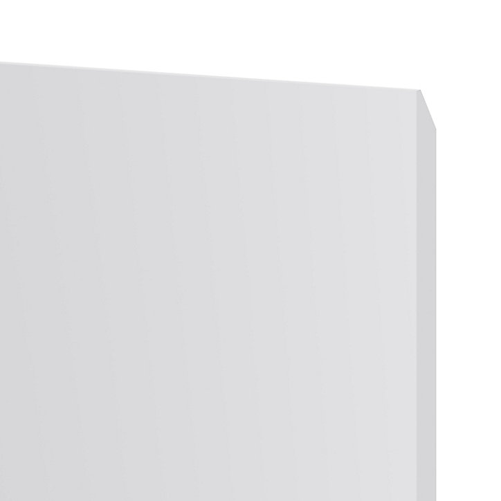 Porte de colonne de cuisine Garcinia gris clair brillant L. 60 cm x H. 150 cm GoodHome