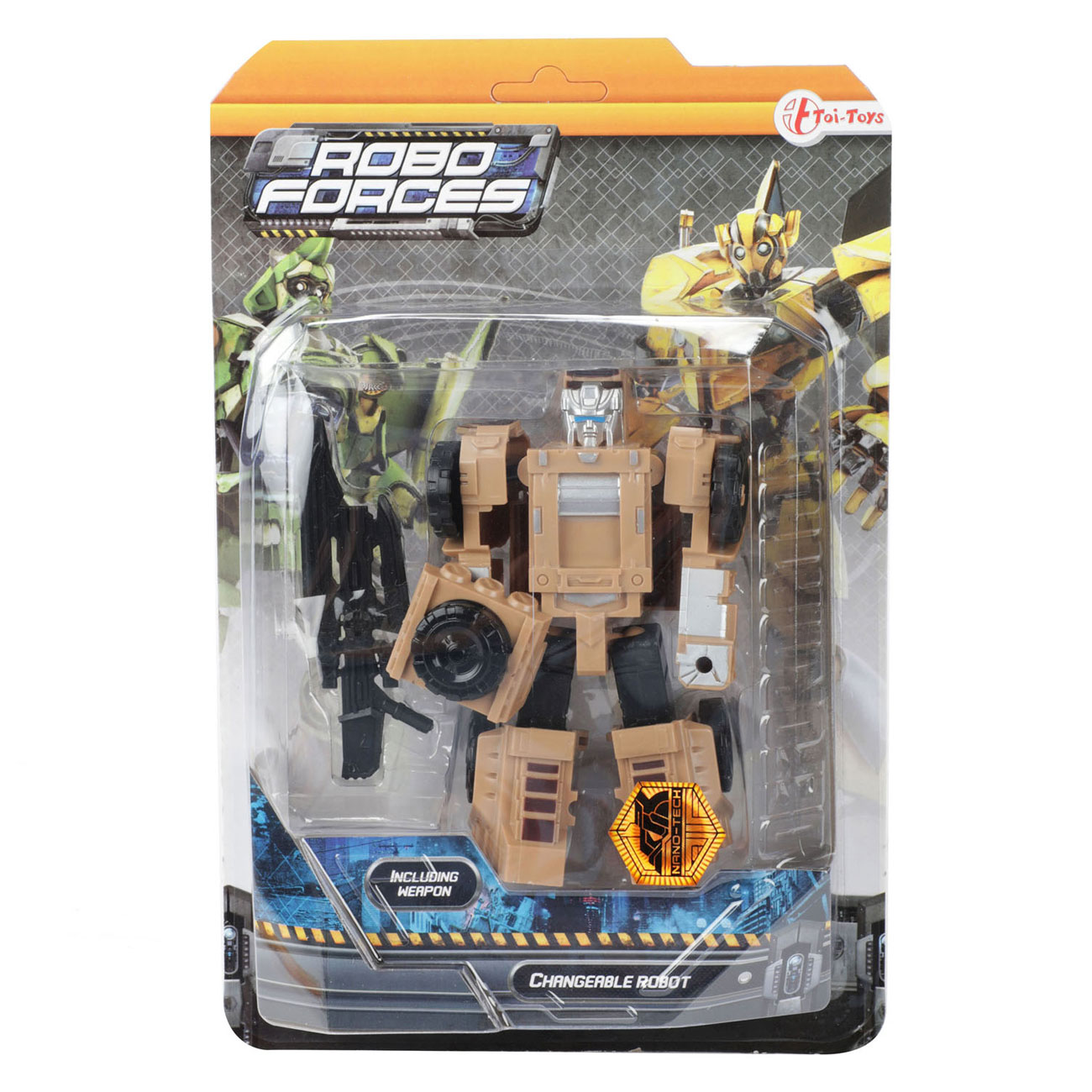 Roboforces Transformeer Robot/Pantservoertuig