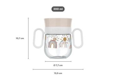 360° drinkbeker Mepal Mio 200 ml - Little Dutch - Little Farm