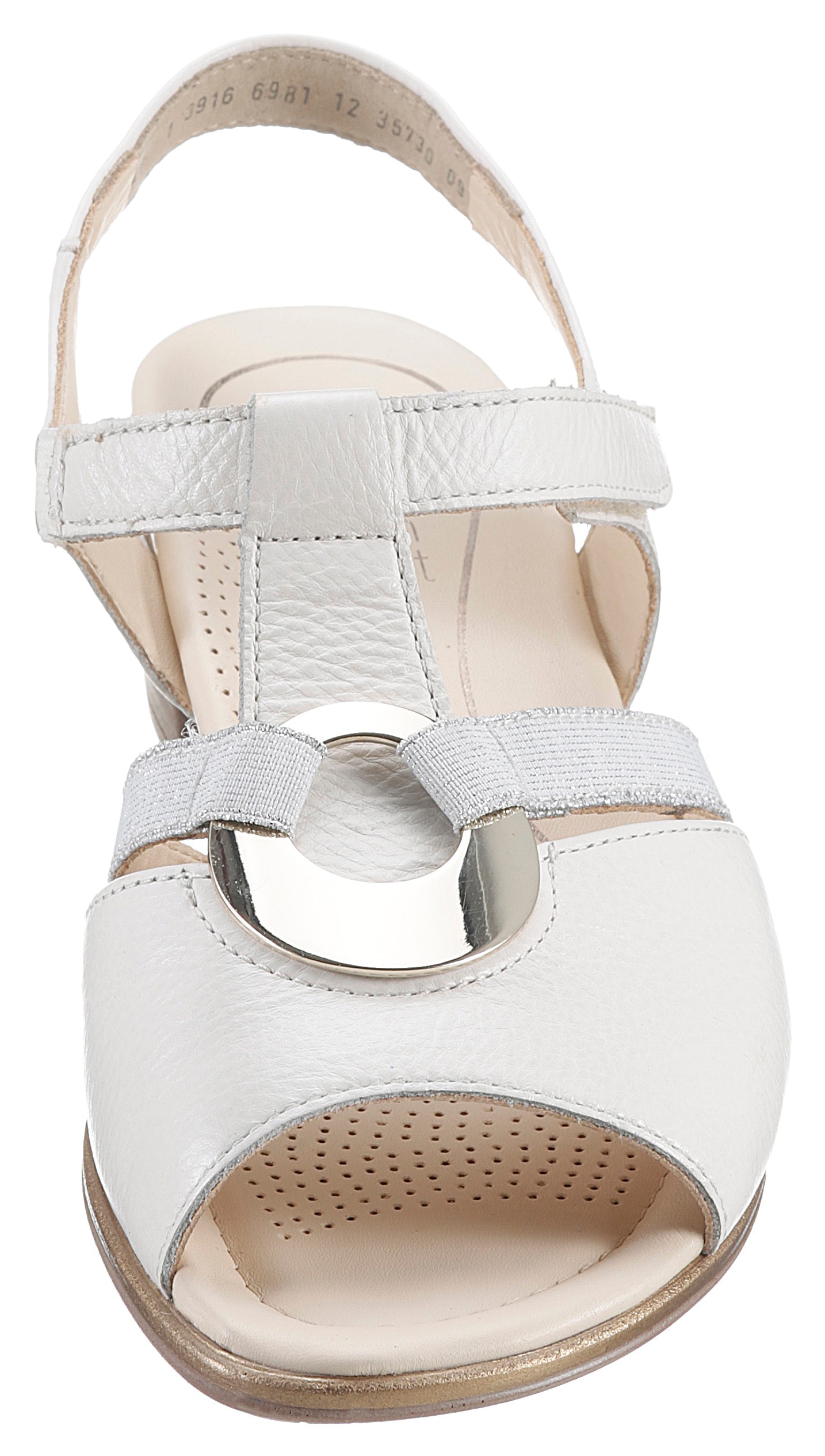 Ara Sandalette »LUGANO«  , Sommerschuh, Sandale, Blockabsatz, in eleganter Optik, H-Weite