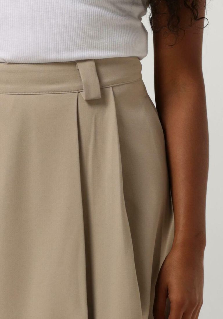 MY ESSENTIAL WARDROBE beige my essential wardrobe midirok maganmw skirt