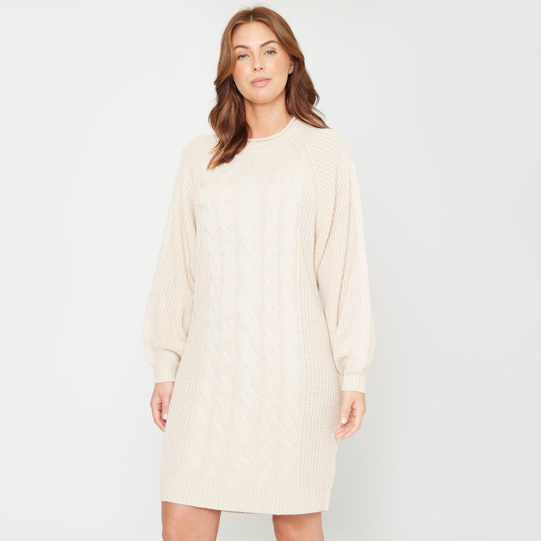 Be You BeYou Cable Knitted Dress Womens
