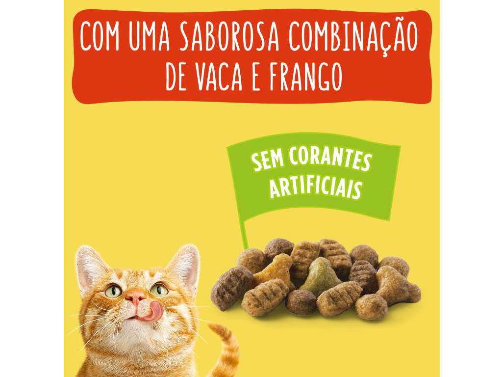 RAÇÃO PARA GATO FRISKIES COM VACA 4KG