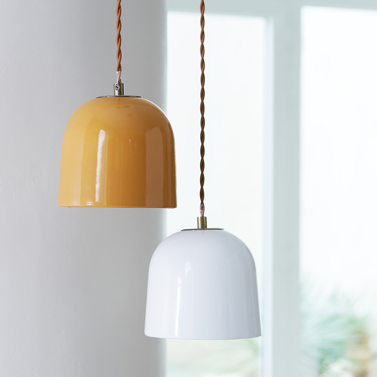 LA REDOUTE INTERIEURS<br>Luminária pendente de cerâmica Ø15 cm, Nilana