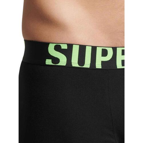 Superdry - TRUNK DUAL LOGO DOUBLE PACK Negro