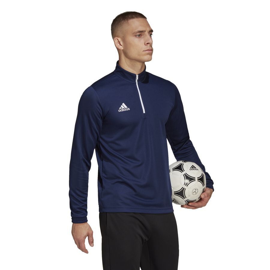 adidas Maillot d'Entraînement Entrada 22 - Bleu Marine/Blanc