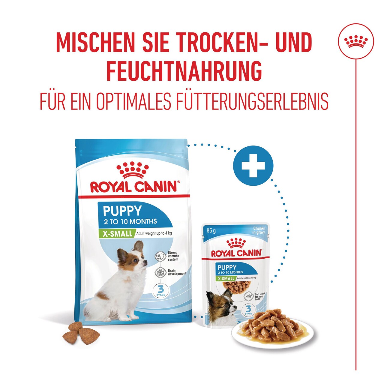ROYAL CANIN X-Small Puppy in Sauce 12x85 g