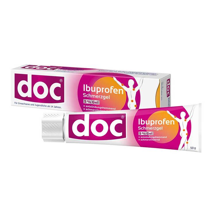 doc Ibuprofen Schmerzgel 5%, 50 g
