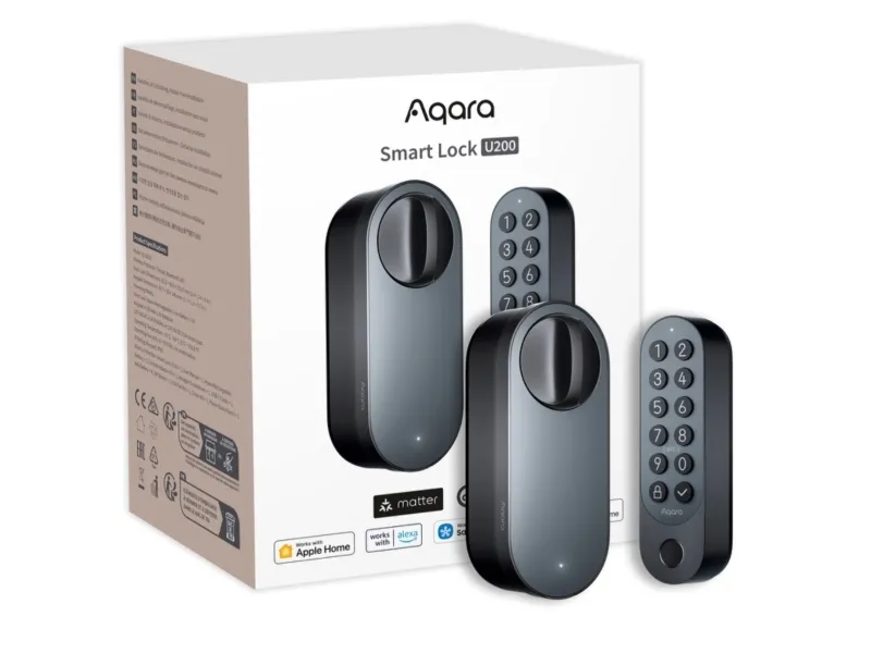 Aqara Smart Lock U200 Kit - Black