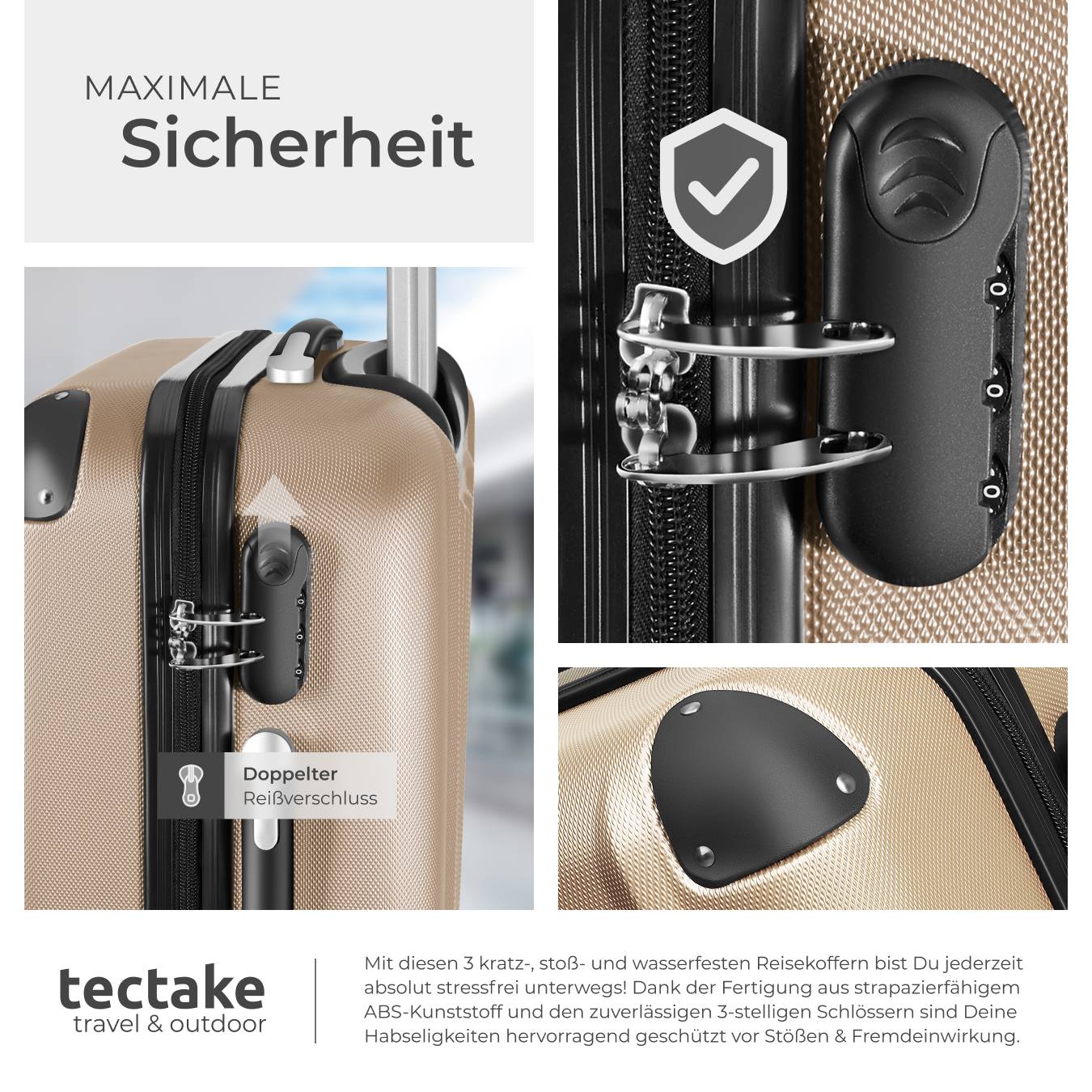 Hartschalenkoffer-Set