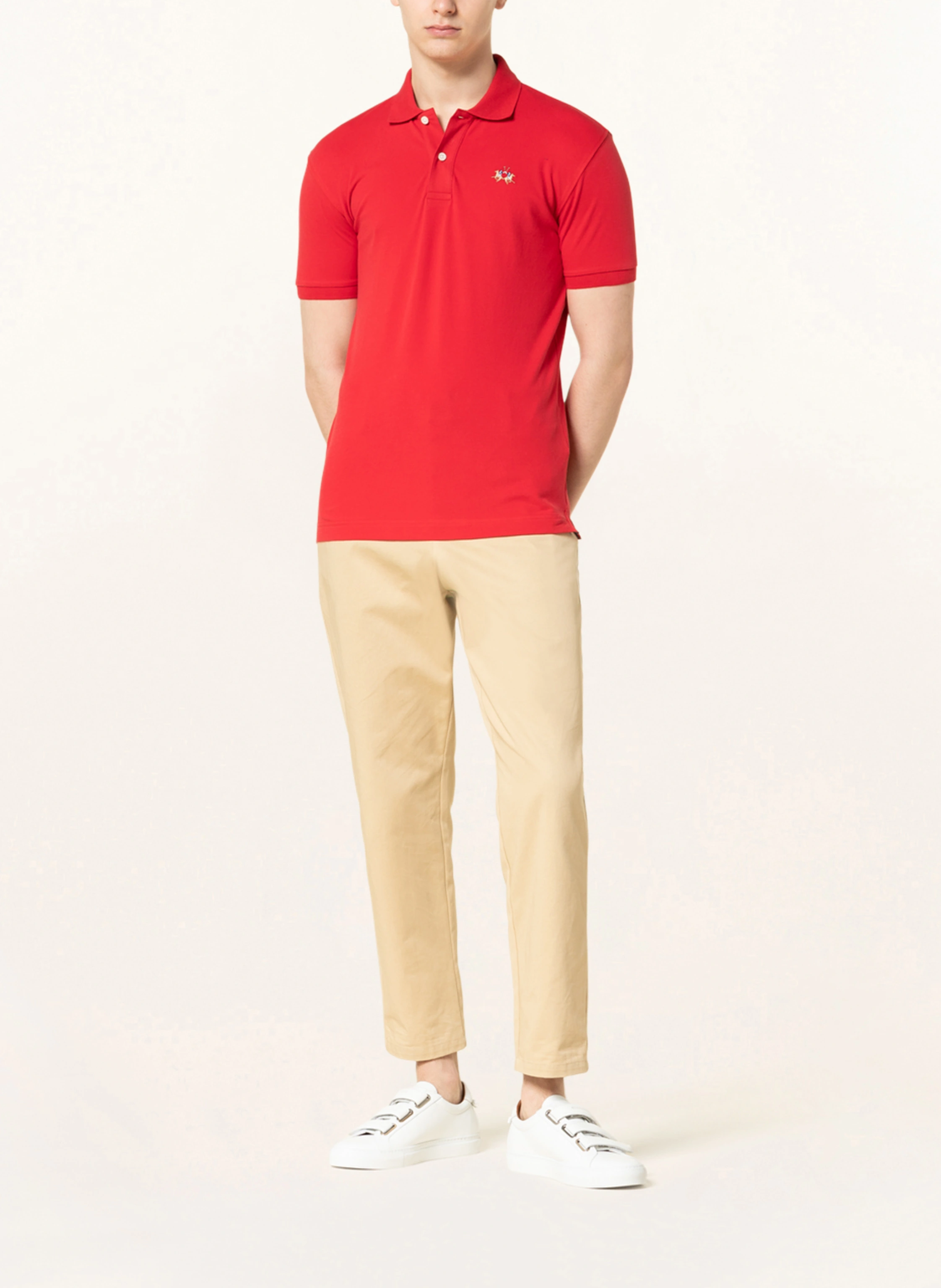 LA MARTINA Piqué-Poloshirt Slim Fit