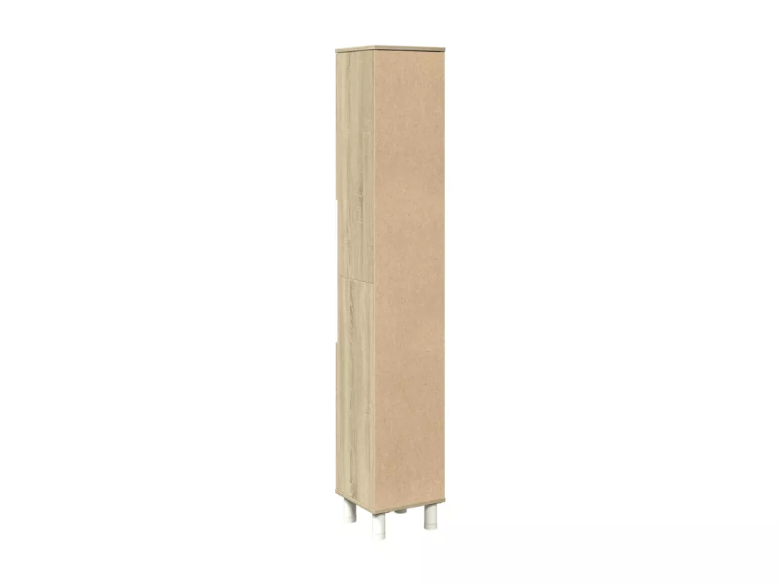 Armoire de salle de bain chêne sonoma 30,5x30x179 cm