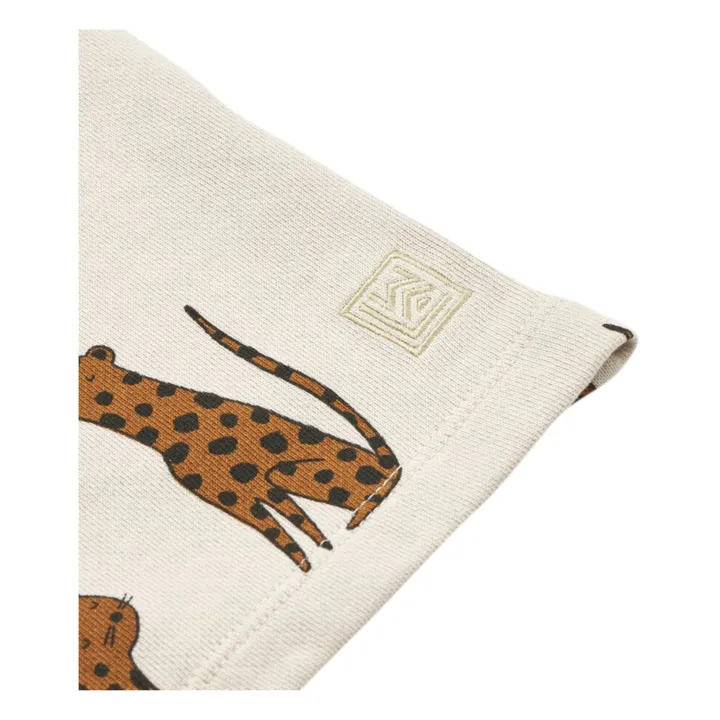 Liewood Short Molleton Coton Bio Gram  | Ecru