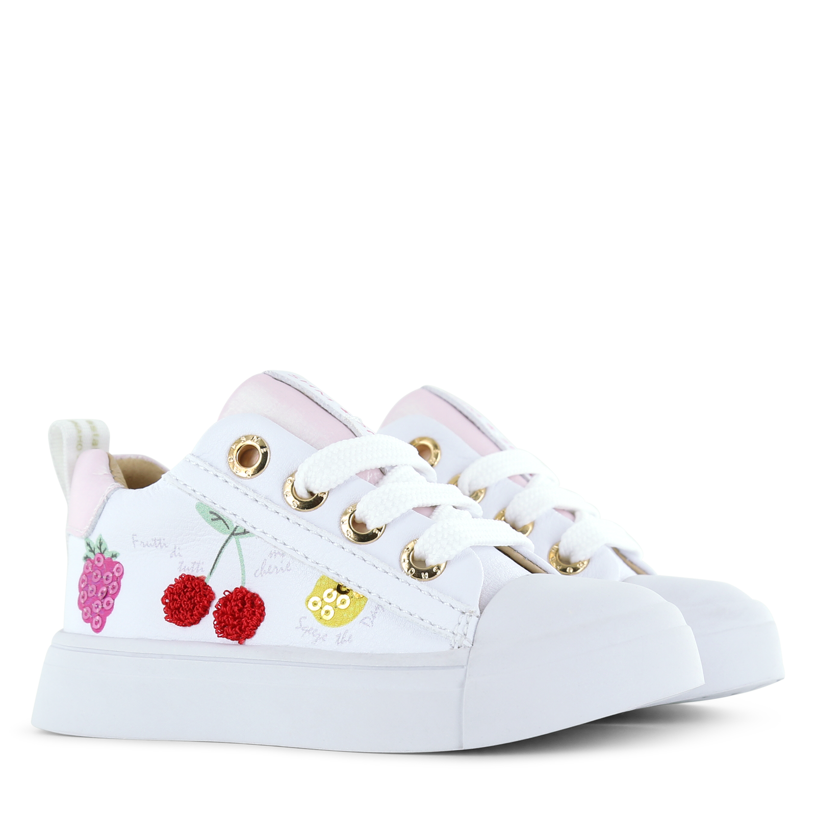 Shoesme weißer Sneaker mit Obst