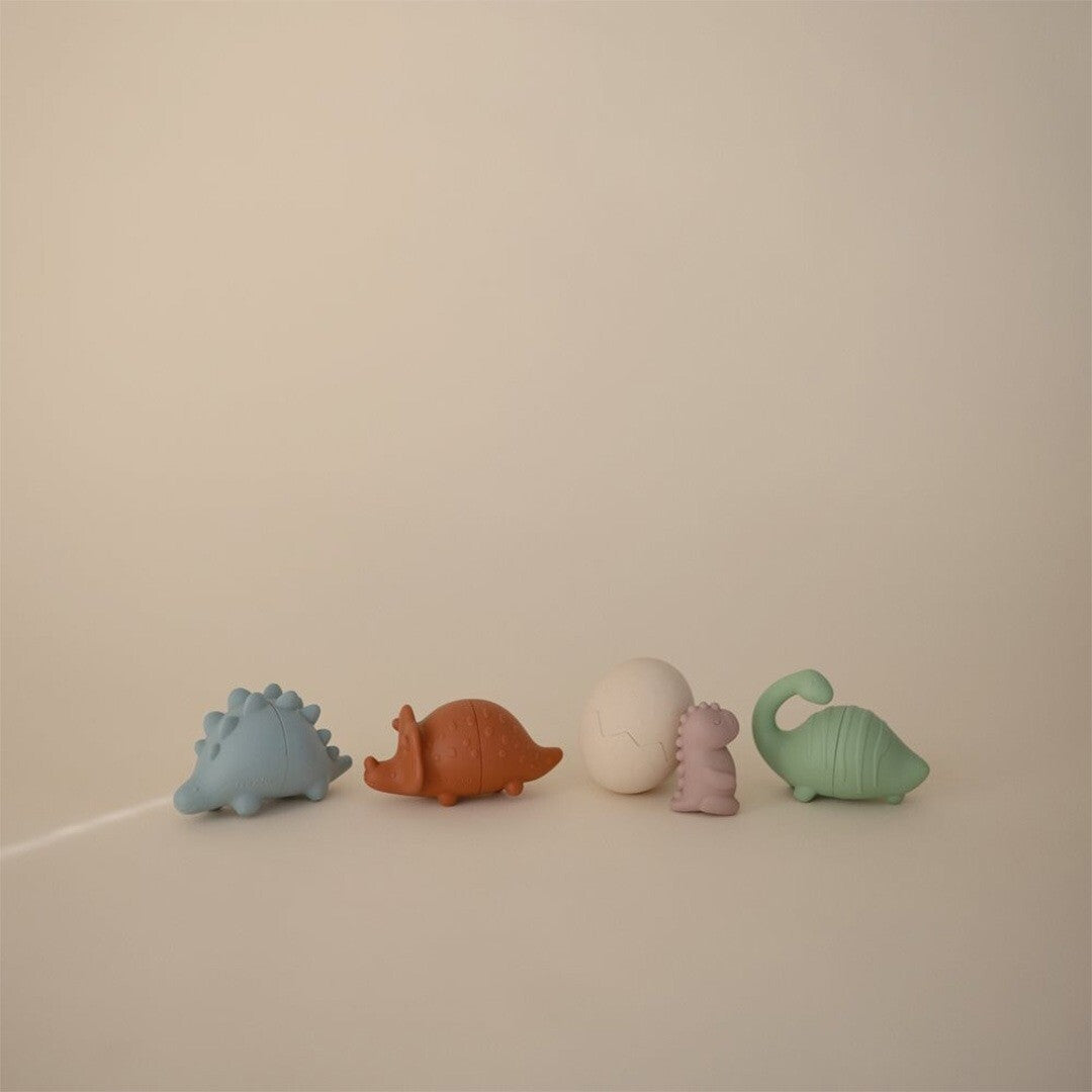 Mushie badspeeltjes dino - 4st