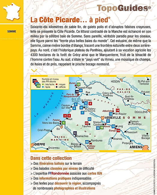 FFRP - P804 LA COTE PICARDE A PIED FFRP