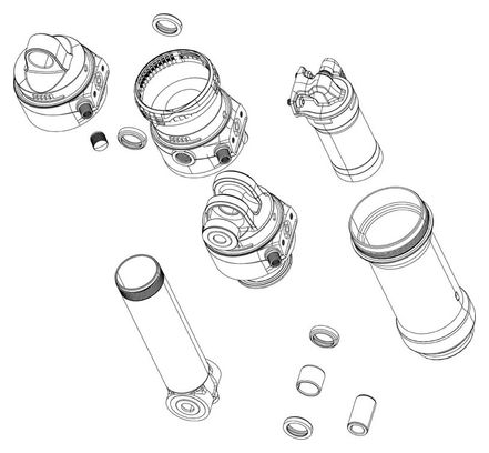 Cartouche de Compression Rockshox SidLuxe 3P M8
