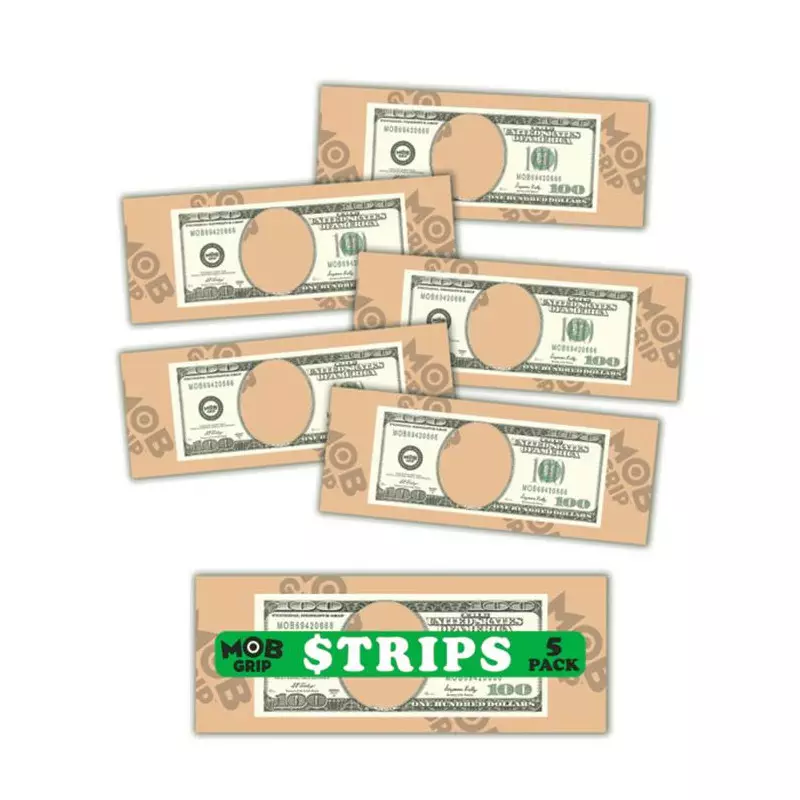 Grip skate MOB (Pack De 5) Hundos Strips Clear (23 XCm) Transparent