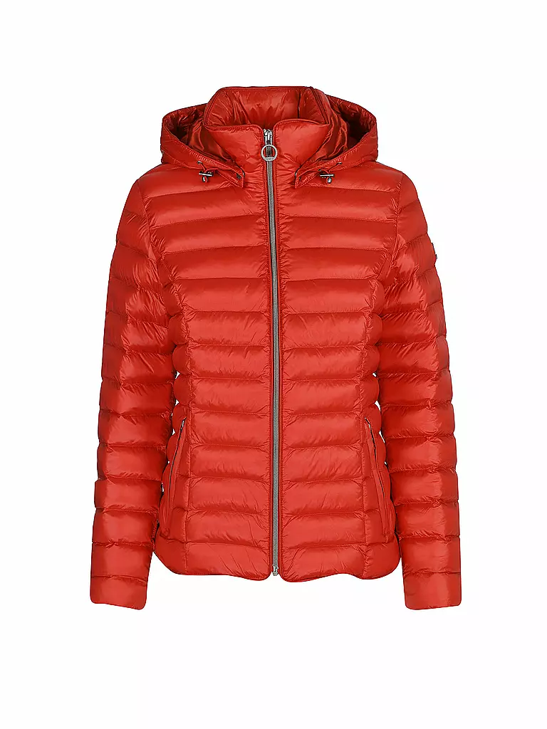 WELLENSTEYN Leichtsteppjacke ITALY HOOD  rot
