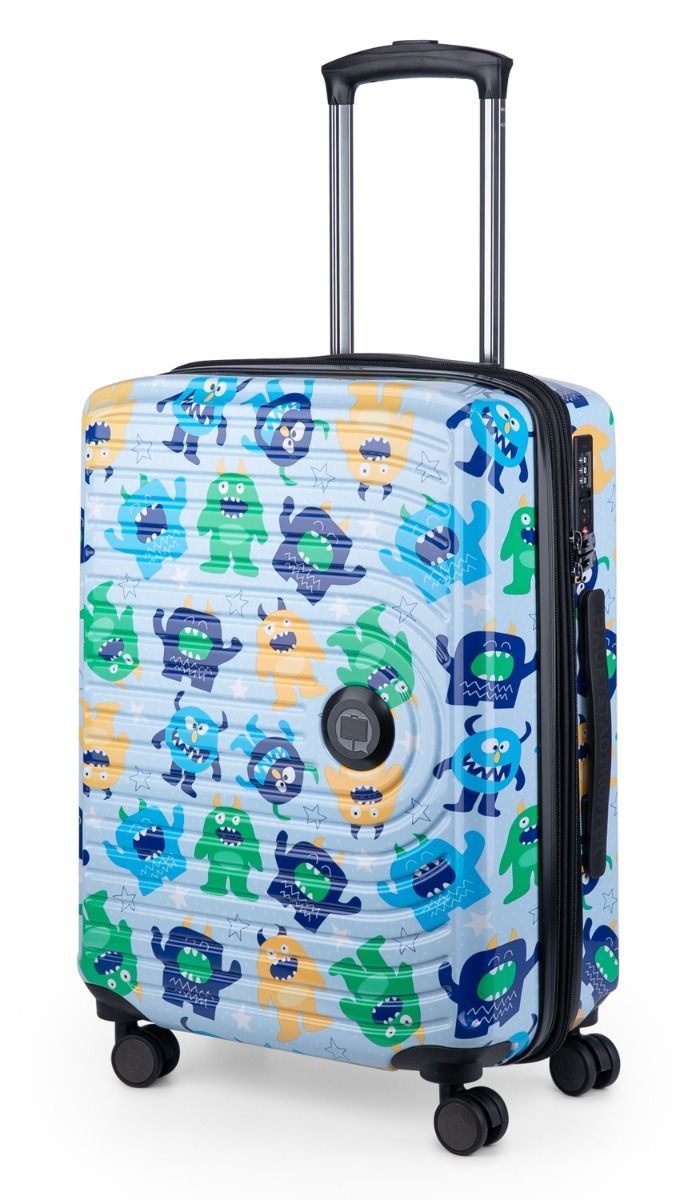 MITTE - mala de mão infantil SPACE Azul escuro fosco, TSA, 55 cm, 55 litros