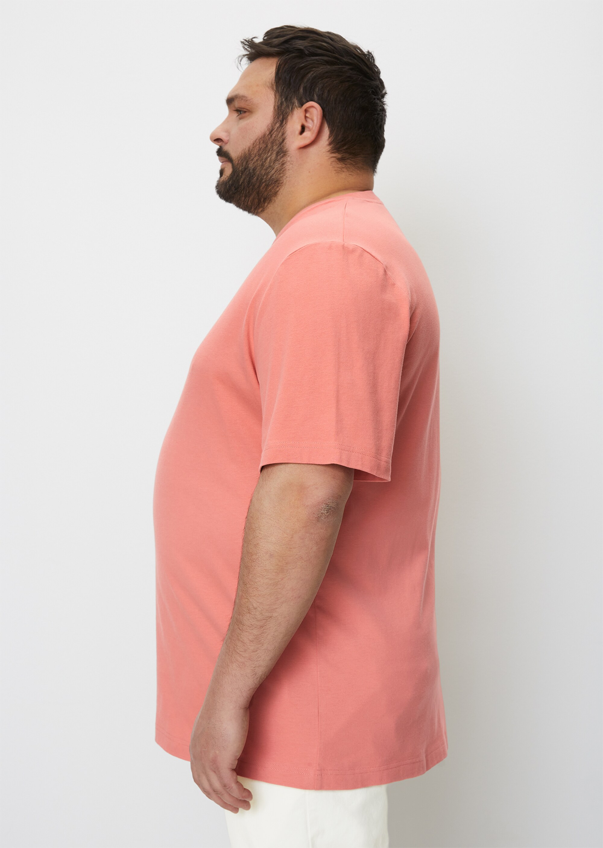 T-Shirt regular aus mittelschwerem Bio-Baumwoll-Jersey