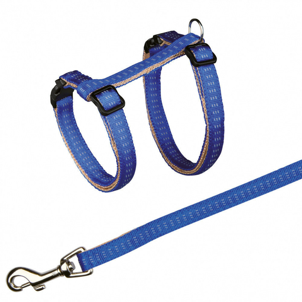 Harnais softline elégance 27-44 cm, avec laisse couleurs aléatoires pour ch