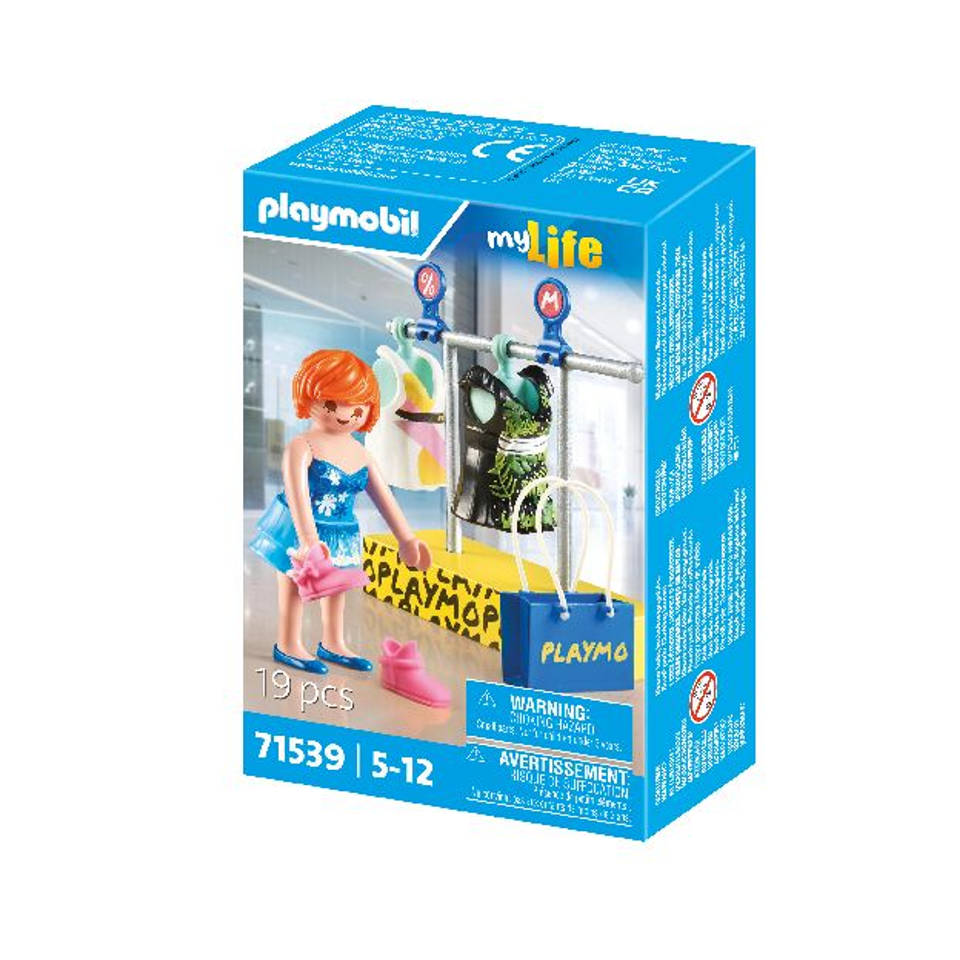 PLAYMOBIL My Life kleding winkelen 71539