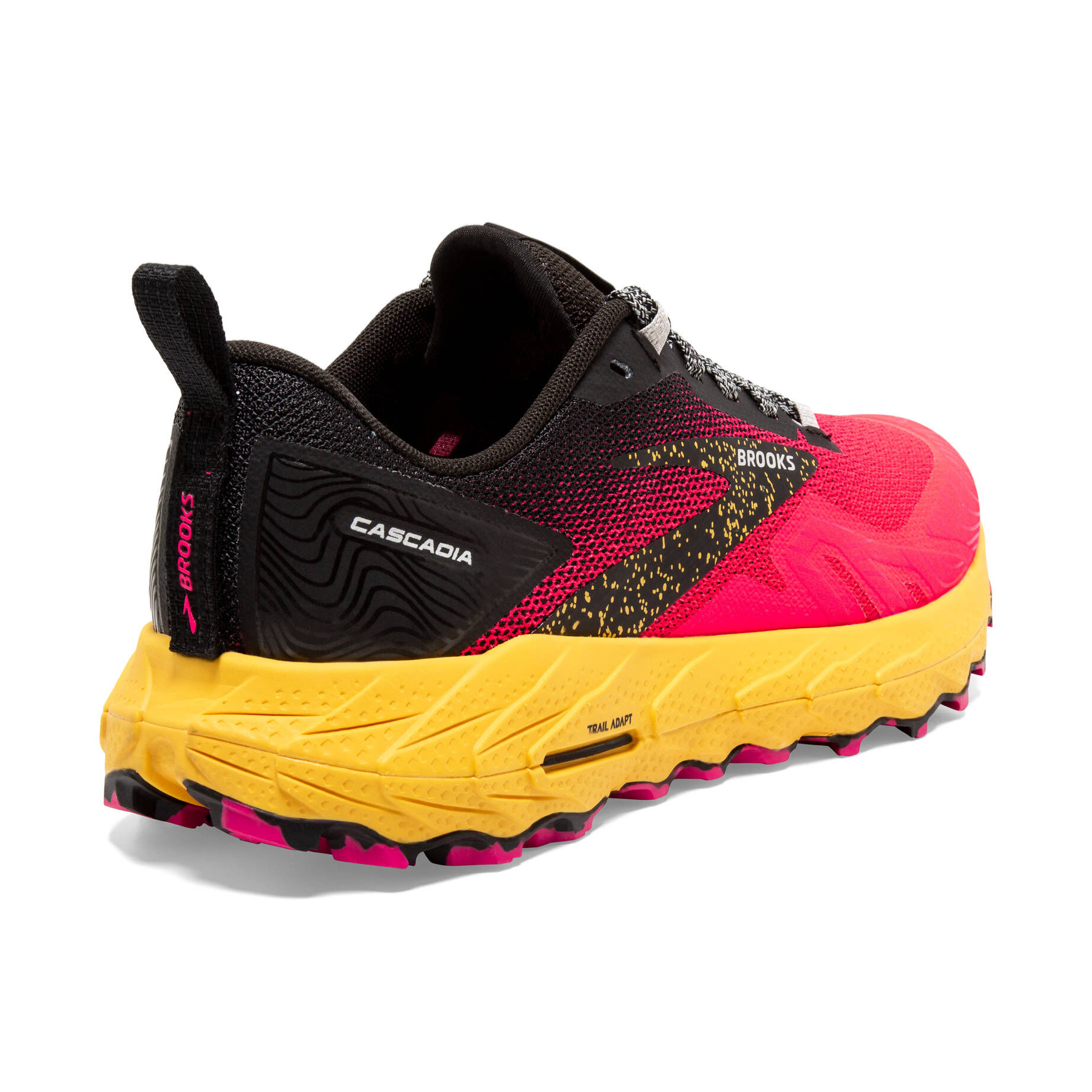 Brooks| Damen Trailrunningschuhe CASCADIA 17 schwarz/pink