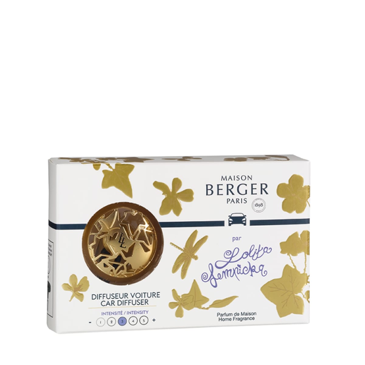 Maison Berger Paris Lolita Lempicka Or Satiné Diffuseur Voiture