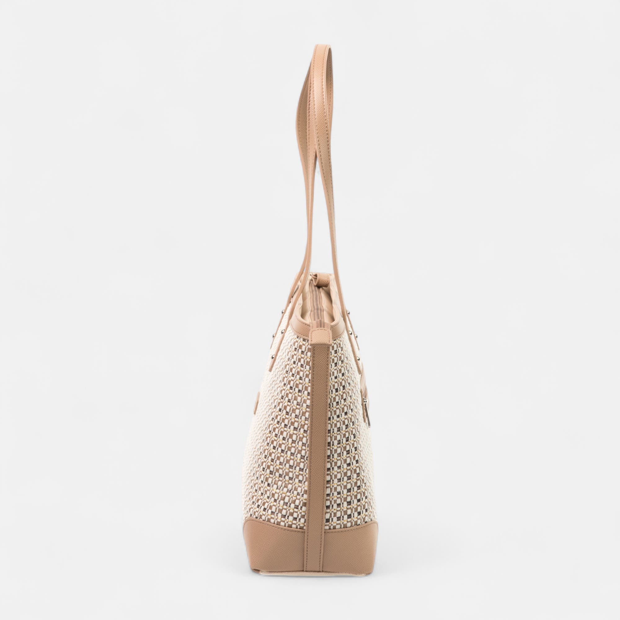 Sac de shopping taupe