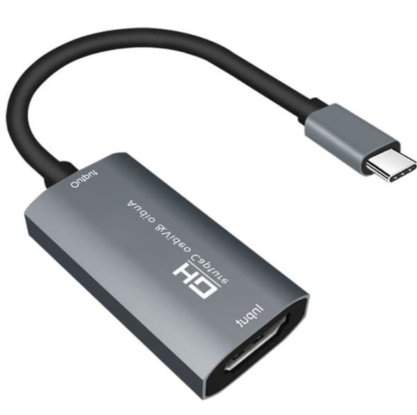 Videooptagelseskort / USB-C til HDMI-kompatibel adapter