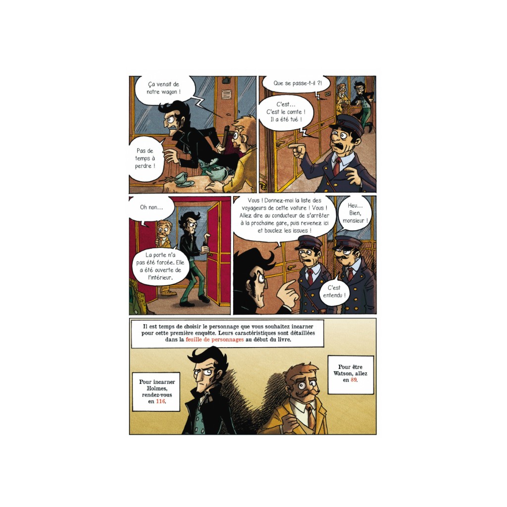 Sherlock Holmes et Moriarty associés - La BD dont vous êtes le Héros (Livre 3)