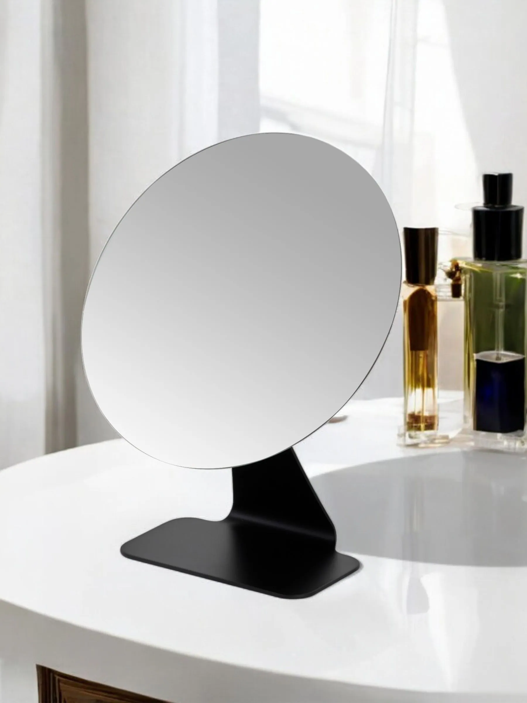 Showerdrape Corus Round Vanity Mirror