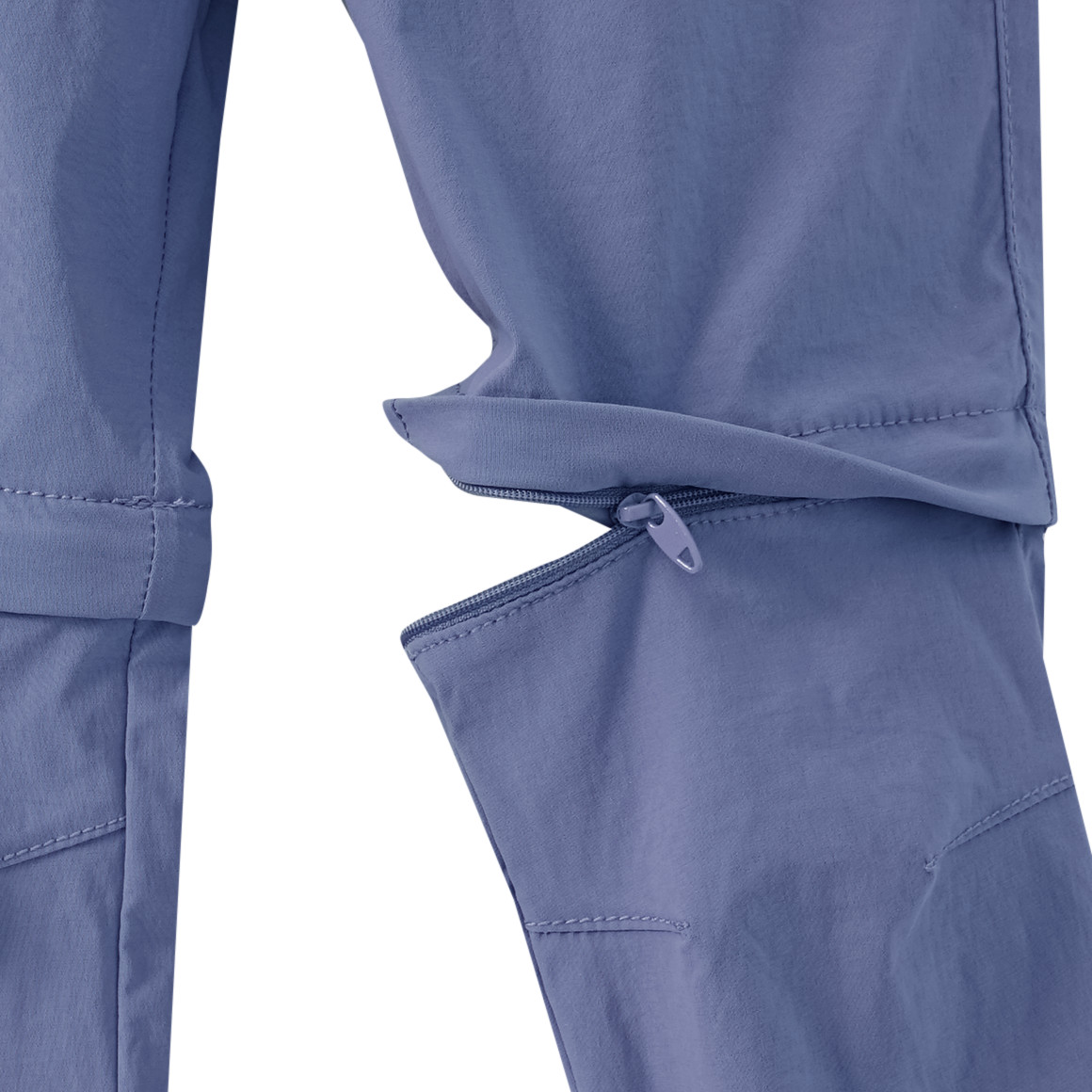 Yigga Kinder Trekking-Hose mit Zippertasche blau