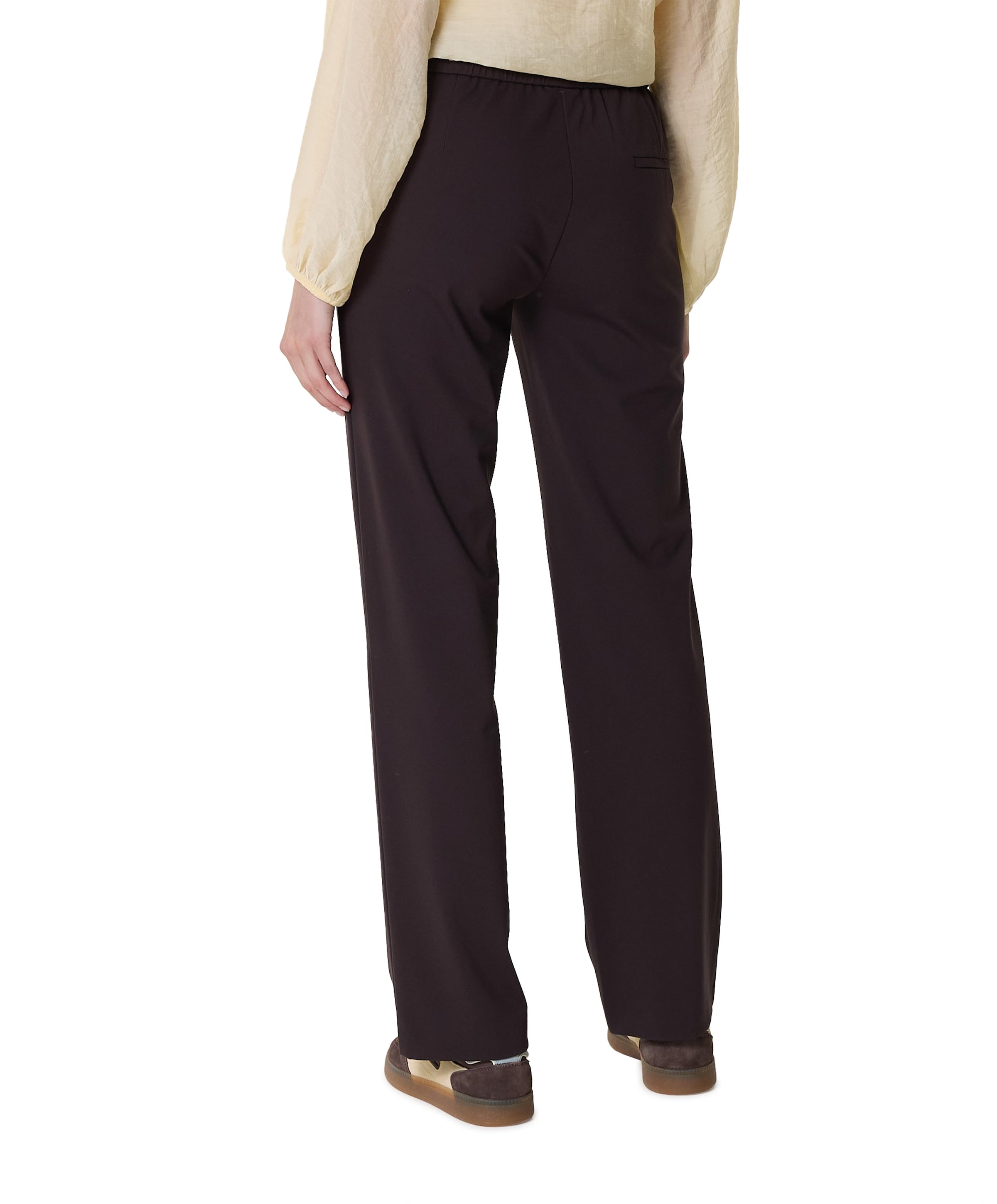 Relaxed by Toni Scarlet Wide Leg dames broek bruin