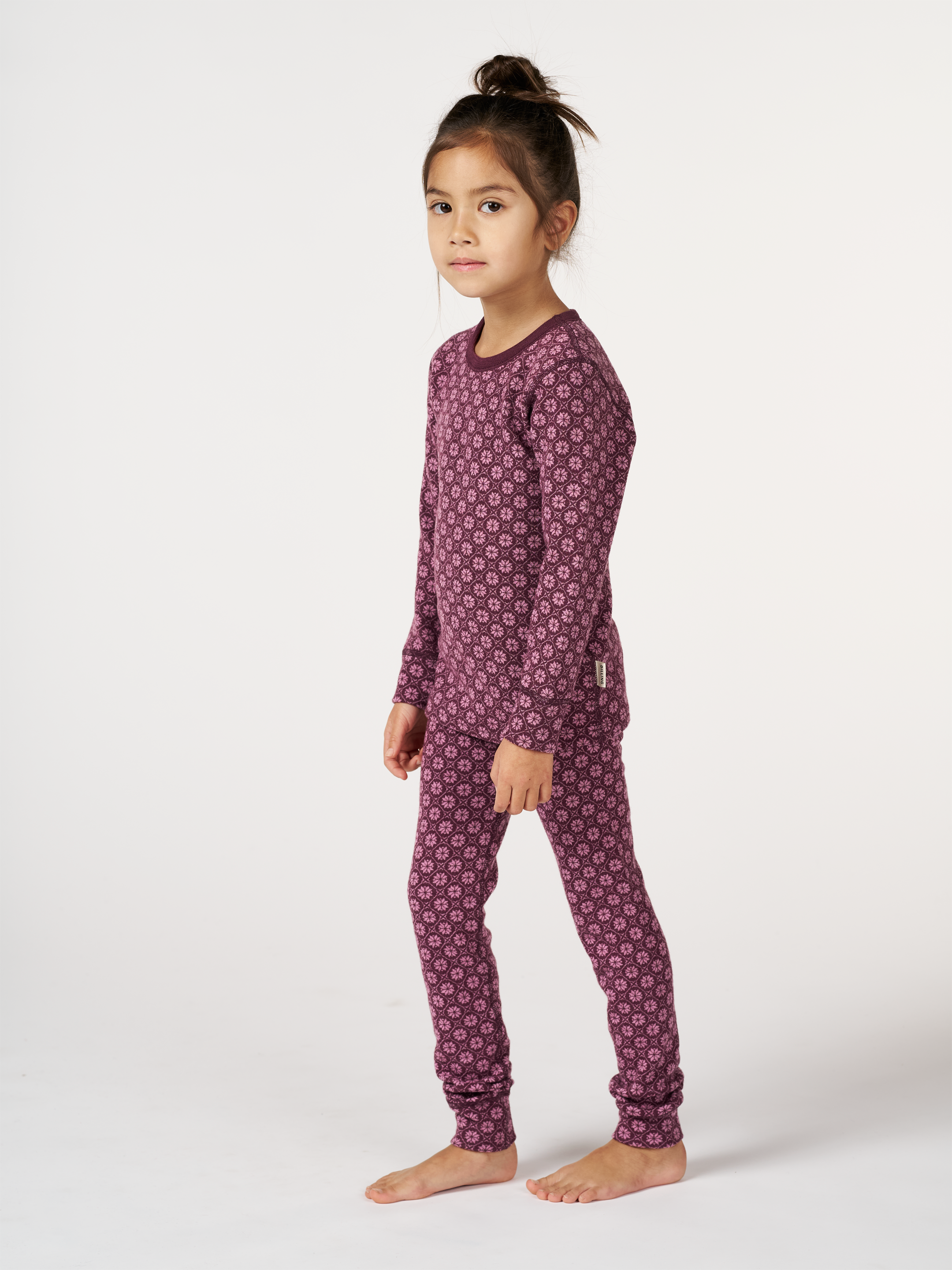 Legging met Scandinavisch patroon voor kinderen