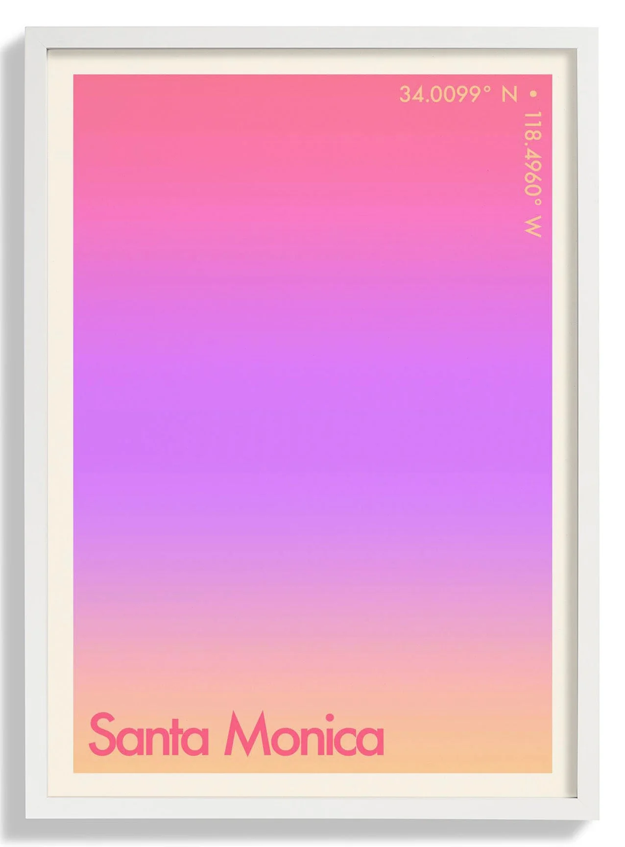 Santa Monica Sonnenuntergang Stadt