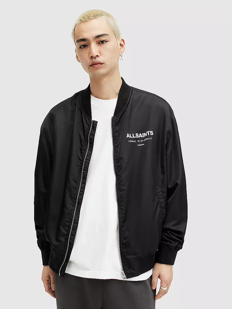 ALLSAINTS Blouson UNDERGROUND schwarz