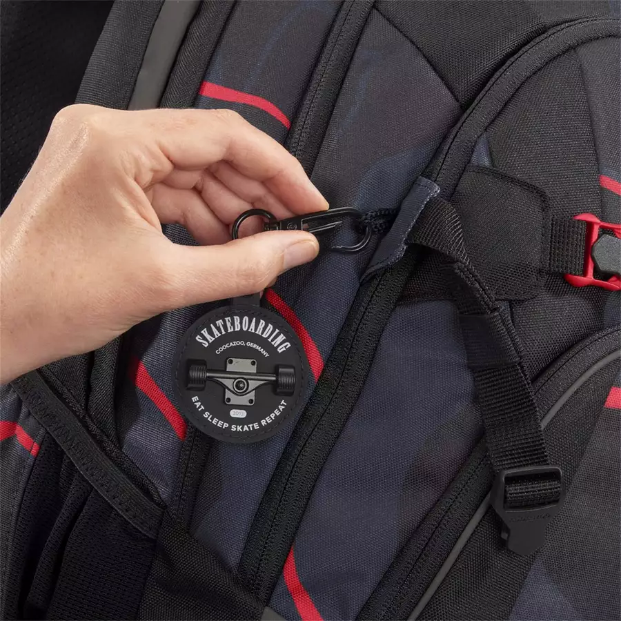Coocazoo Mate - Schulrucksack 44 cm Lava Lines