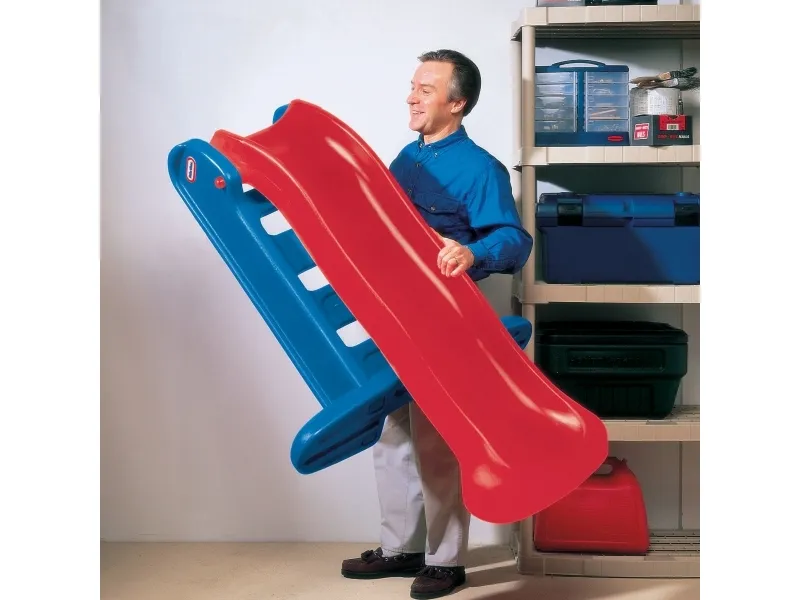 Little Tikes Easy Store Stor Rutsjebane - Primærfarver