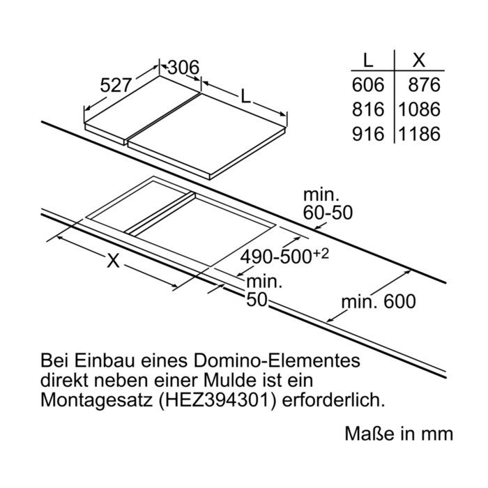 Bosch Modul Kochfeld PIB375FB1E